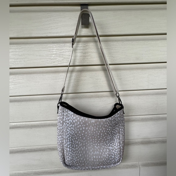 parker & hyde Handbags - Parker & Hyde Tan Fawn Classic Crossbody-Neoprene